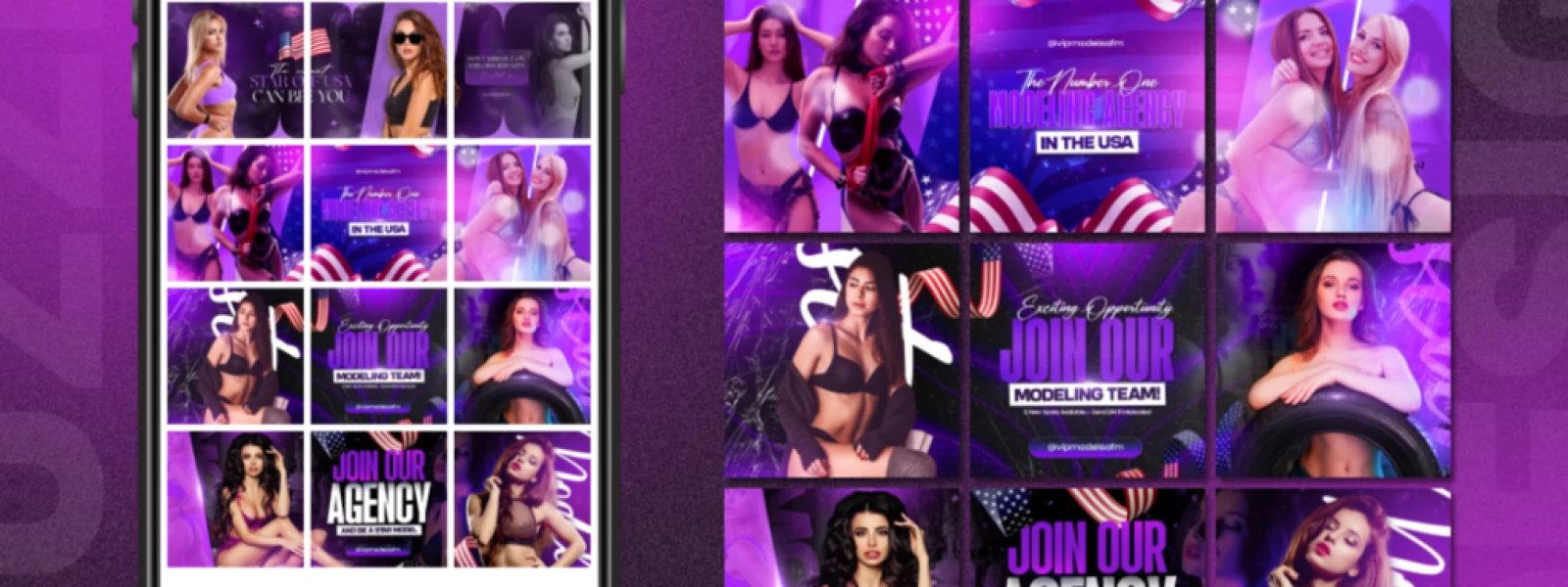 VIP MODELS OFM header