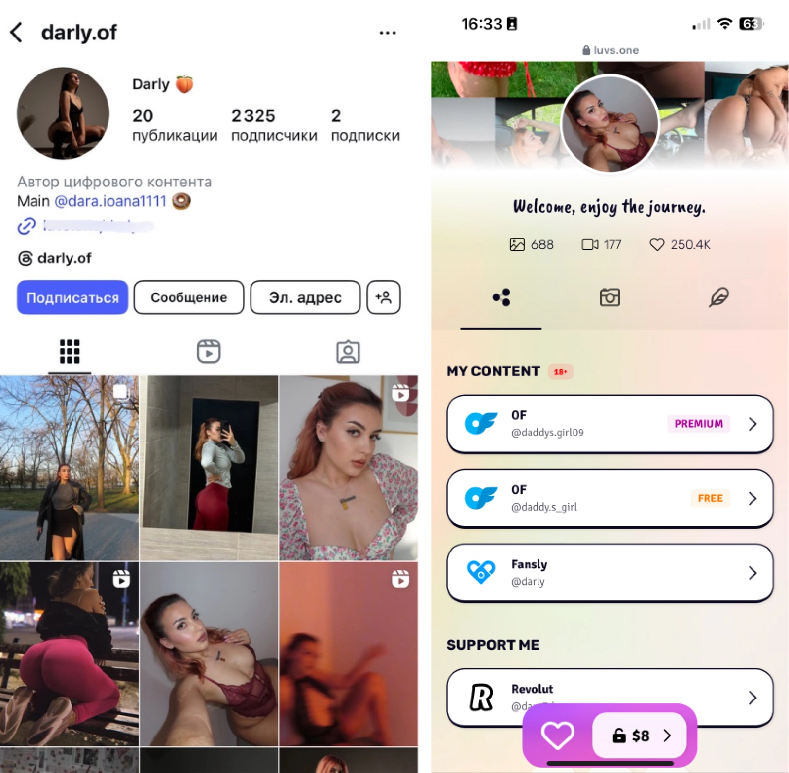 how to add onlyfans link on your social media. Linktree alternatives.