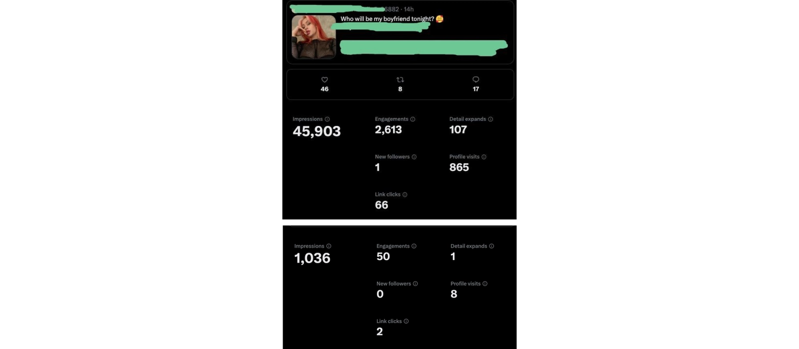 twitter profile example
