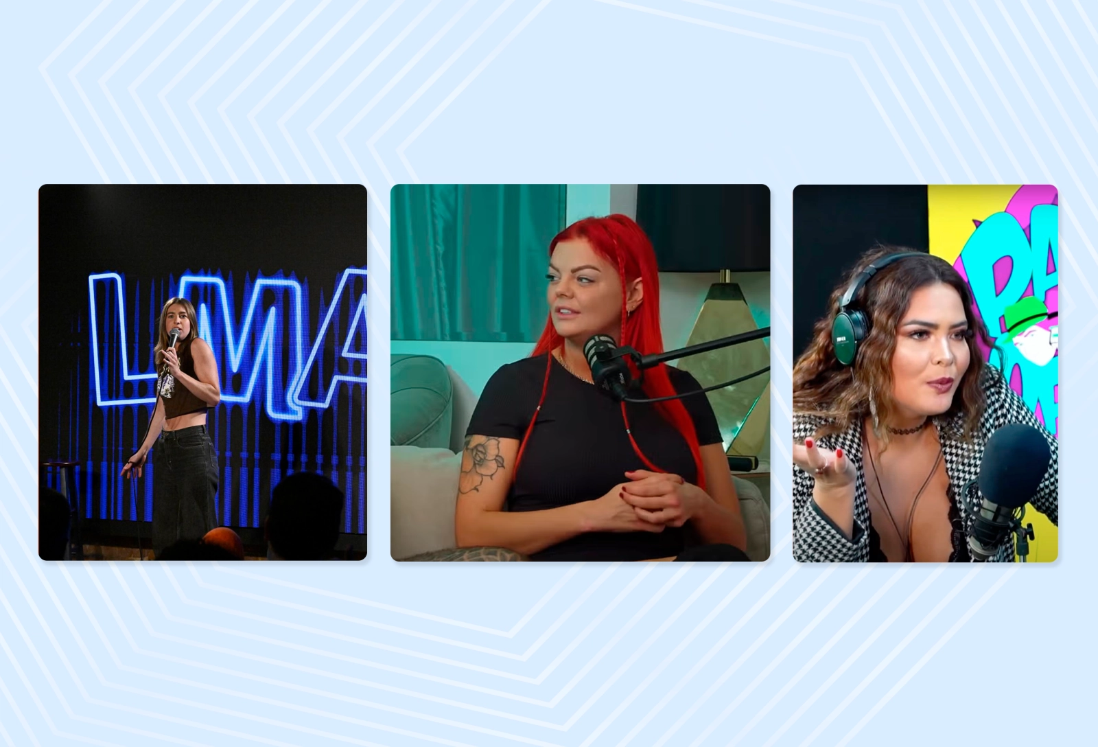 The podcast and live stream format is very popular on OnlyFans