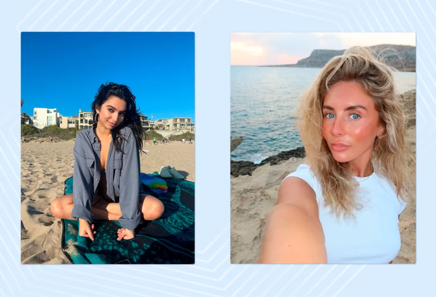 Beaches backgrounds for OnlyFans models
