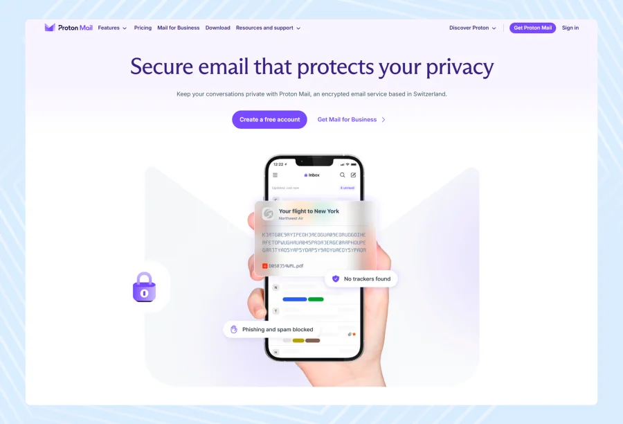 ProtonMail is a high-quality email client that is available to absolutely everyone