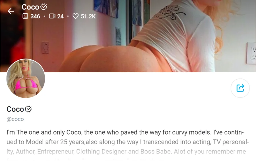 Model and former actress Coco Austin