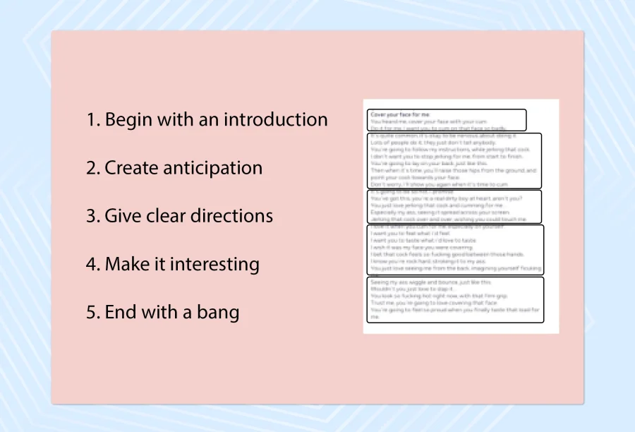 Approximate structure of JOI scripts