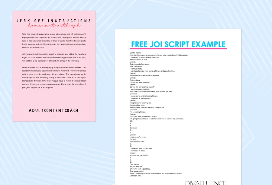 Example free JOI script