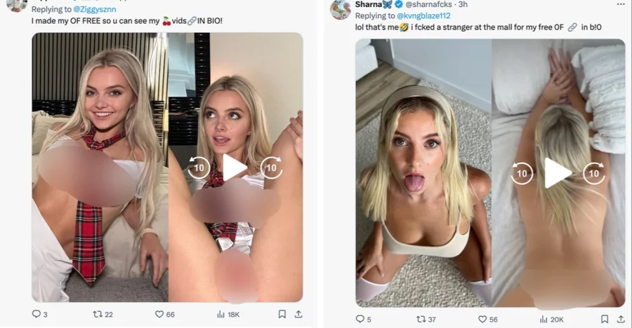 searching ideas example for provocative content on X for Onlyfans”